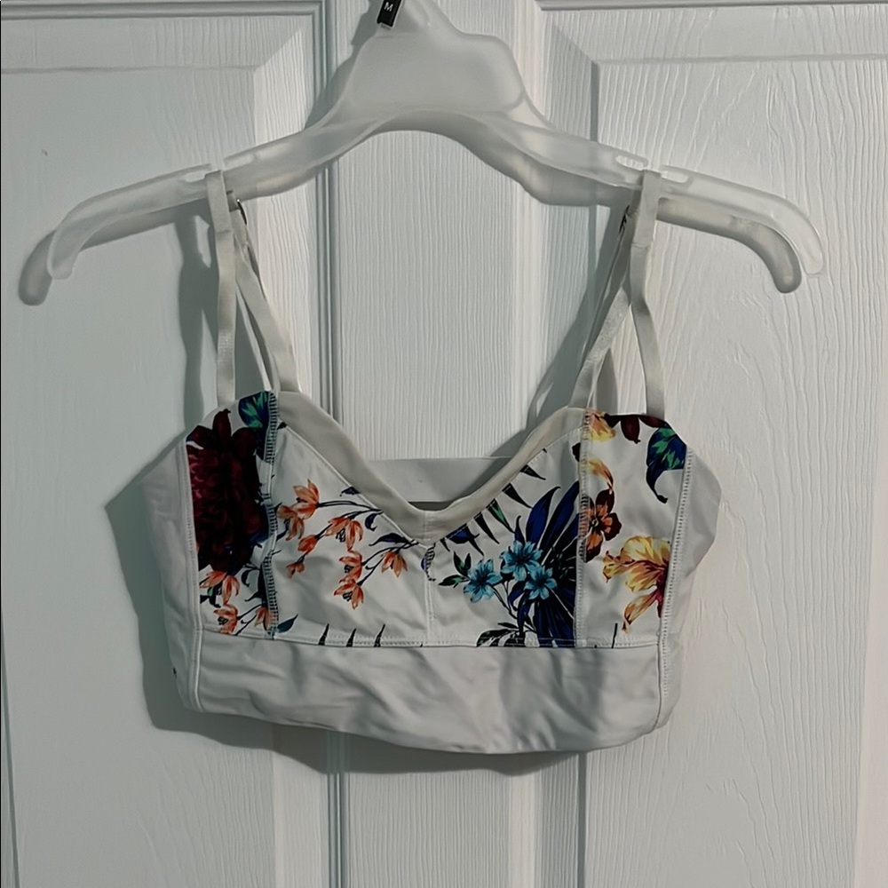 Hapari Floral Bikini Top